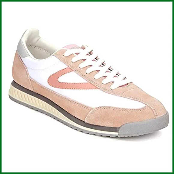 Casual Lace-Up Sneakers with Rubber Outsole and EcoOrtholite Insole